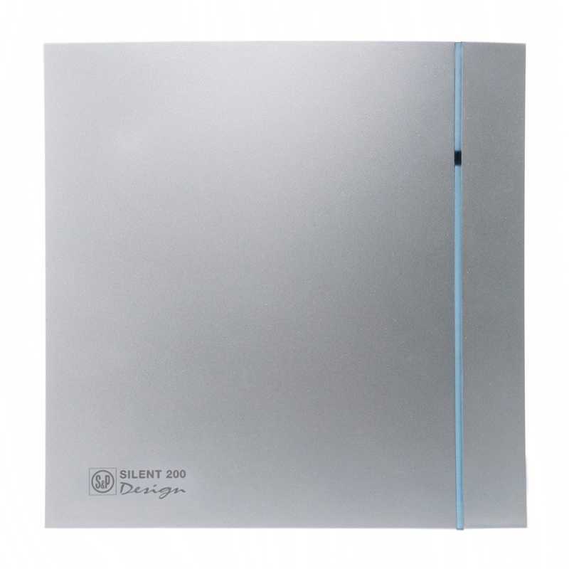 Накладной вентилятор Soler Palau SILENT-200 CRZ SILVER DESIGN 3C