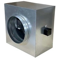 Вентилятор Ванвент ВКВ-250 К ISO шумоизолированный для круглых воздуховодов (1000 m³/h)