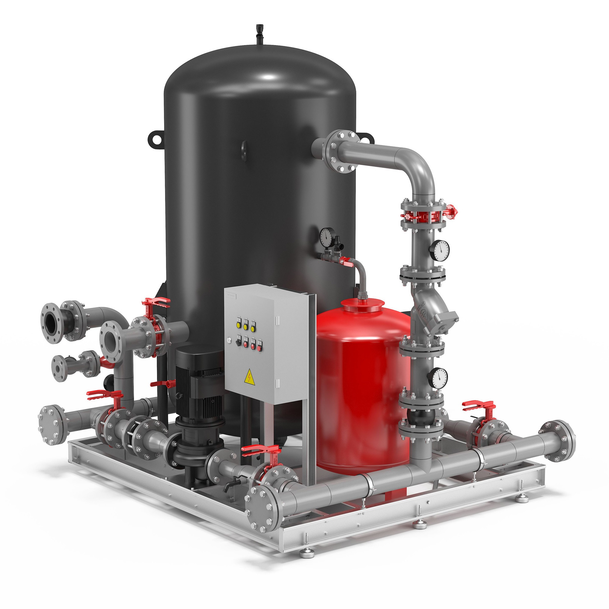 Гидромодуль циркуляции раствора пропиленгликоля SHUFT SHM-C1G(2)-I-250-A