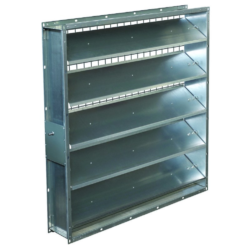 Заслонка оц. АЗД-250*100-РП