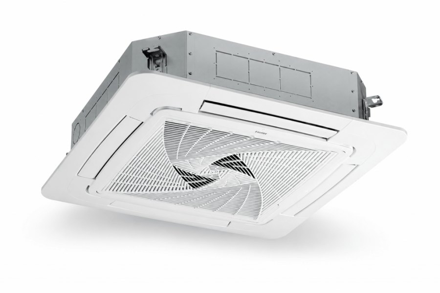 Кассетная сплит-система Haier ECO R32 AB105S2LR1FA / 1U105S1LS1FB с панелью PB-950QB