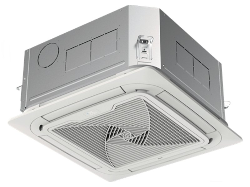 Четырёхпоточный кассетный внутренний блок MRV Haier AB242MCERL с панелью PB-620QB(H)