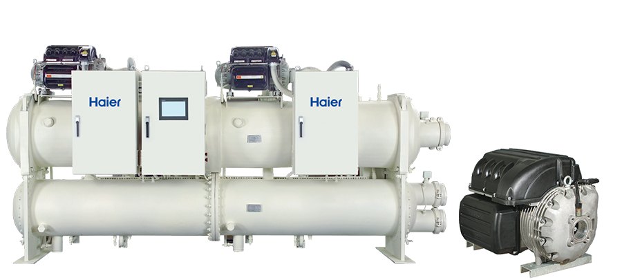 Чиллер с турбокомпрессором Haier CCWP2640MTN0605E2 с водяным охлаждением