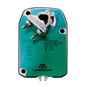 Электропривод с возвратной пружиной LAMPRECHT LB220-03SR