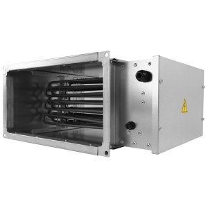 Электрический нагреватель для прямоугольных каналов ZILON ZES 600x300-30