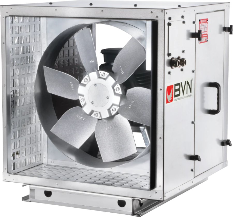 Шумоизолированный канальный осевой вентилятор дымоудаления ARMO-C 710